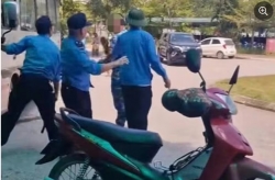 vu 3 bao ve hanh hung lai xe om o lao cai